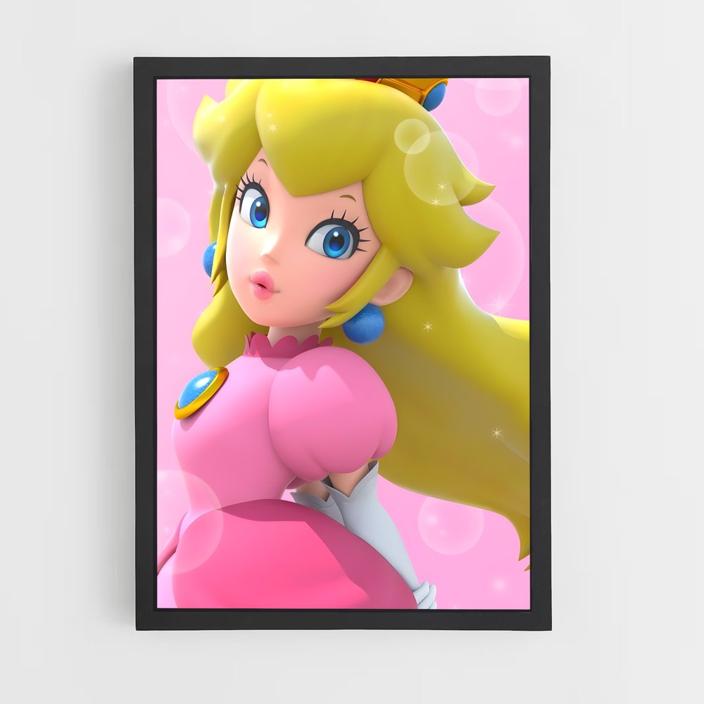 Poster Princess Enchantée – affiche Mario (vue 2)